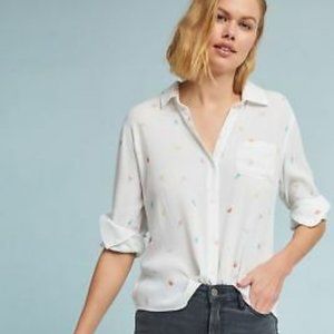 Rails Kate Popsicle Silk Button Down Shirt